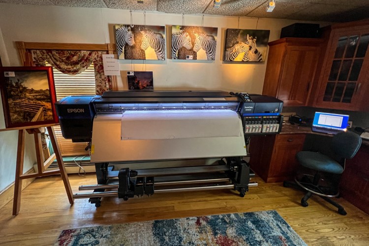 64 inch Solvent Printer