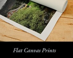 flat canvas prints