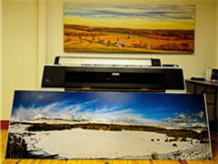 wide pano print